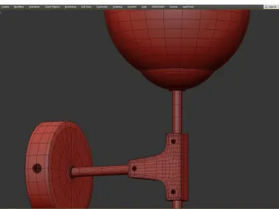 Arte Lamp Yuka Low-poly 3D model