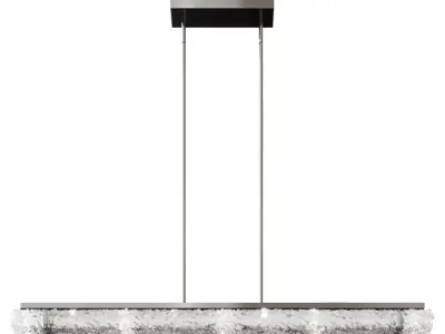Kovacs Forest Ice 40 Wide Integrated LED Linear Chandelier  3D model