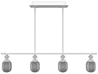 LUARA LONG B Low-poly 3D model