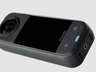 Insta360 X5 Low-poly 3D model