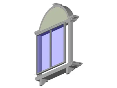 Classic Window  3D model