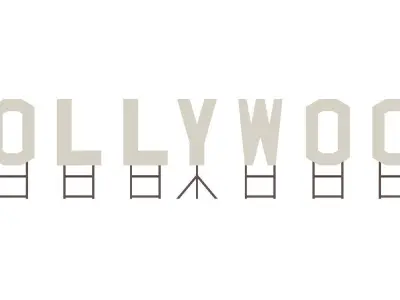 Hollywood sign 3D print model