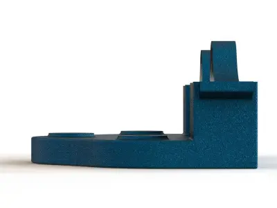 Pipe Bench - Morsa de Tubo 3D model