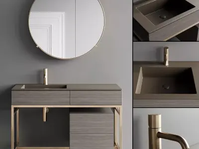 Ceramica Cielo Milano Set 2 3D model