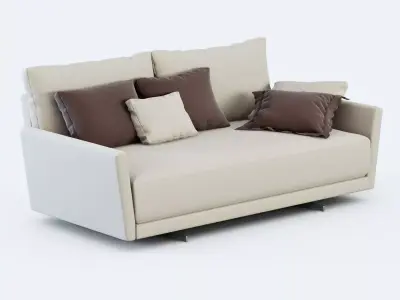 Sofa ANGELO by J D 3D model