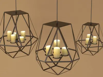 Gem By Kevin Reilly Lighting 3D model