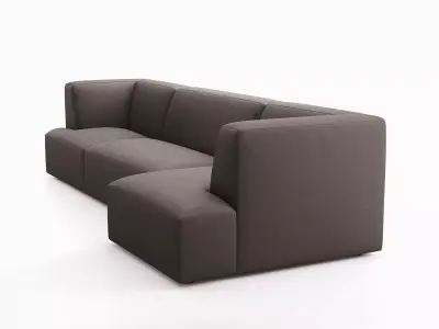 Concept 1010 Corner Sofa 3D model
