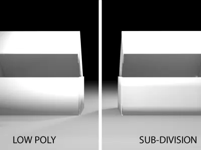 Cardboard Box - Roll-End Tray 3D model