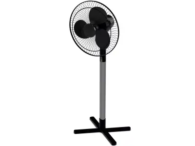Floor Fan 3D model 2