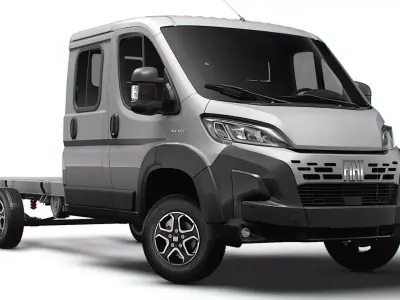 Fiat Ducato Chassis DoubleCab L3 2026 3D model