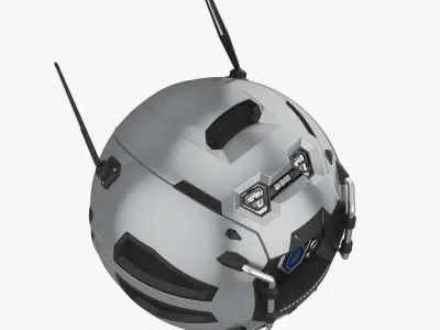 Sci-Fi Drone 3D model