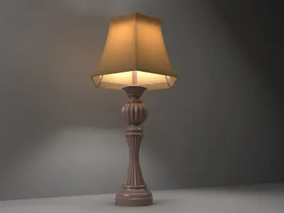 table lamp  3D model 3