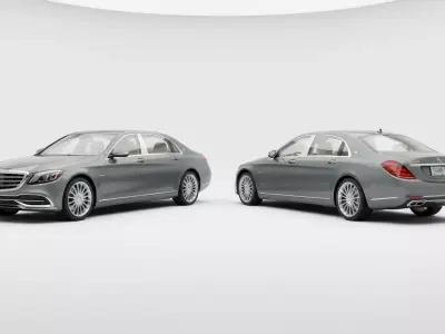 Maybach S650 2019 3D model