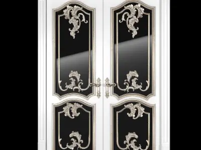 classical door x 3D model