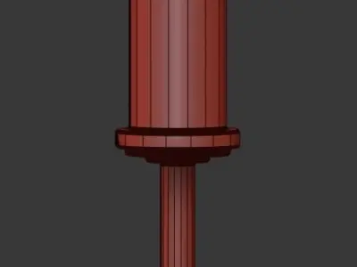 Jonathan Browning Modern Chandelier 3D model