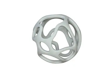 SciFi Cube Object No 19318 Low Poly Shape Texture