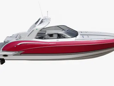  Formula 350FX Luxury Sport Boat and Trailer 