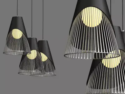 Conic Section Light 3D model