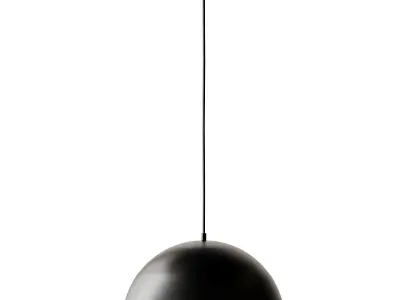 Hubsch ceiling lamp black metal 3D model