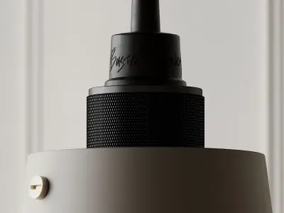 HOOKED 1 SMALL Pendant from Buster and Punch 3D model