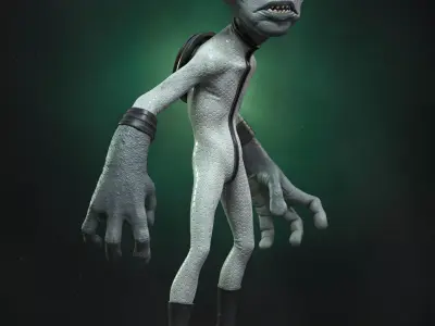 Grey Matter - Ben 10 - Extra 3D print model