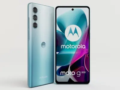  Motorola Moto G200 5G 3D model