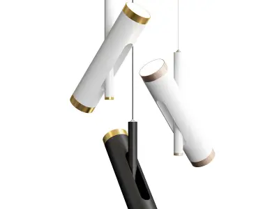 Super Exclusive Pendant Lights Set 2 3D model