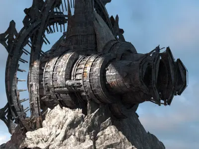 Wheel of Time Structure  3D model