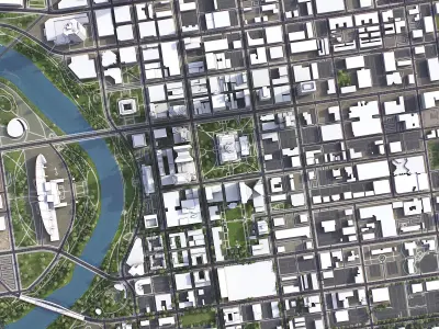 Columbus Low-poly 3D model