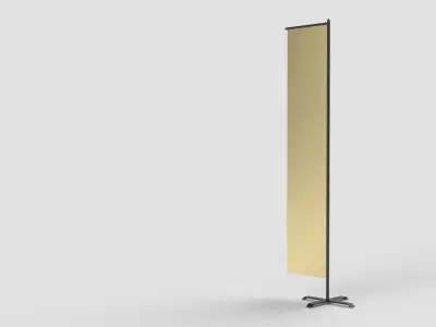 Convex Flag 3D model