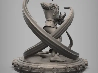 Ryu - Street Fighter Fan Art 3D Printable 3D print model