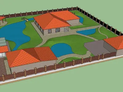Plot of land 3D model