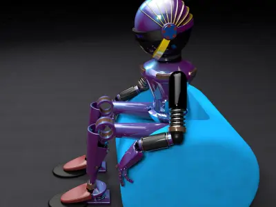 Humanoid HI resolution 3D model