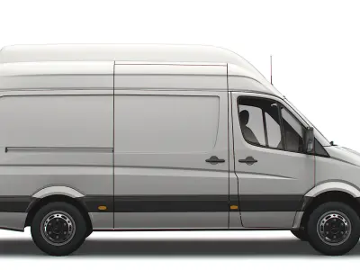 Dodge Sprinter Van L2H3 2009 3D model