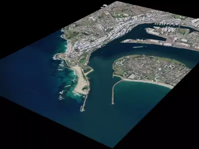 Newcastle - Australia 3D model