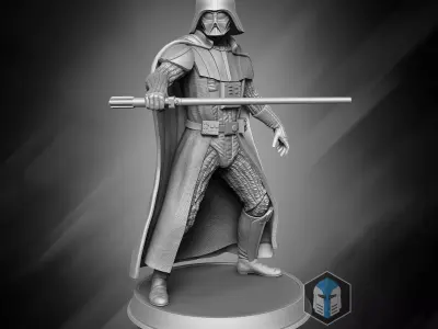 Darth Vader Figurine - Relentless 3D print model