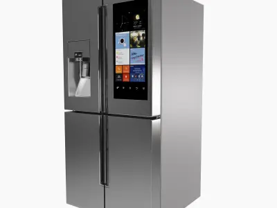 Refrigerator Sams 4-Door Flex 3D model