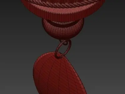 Classic chandelier 3 3D model