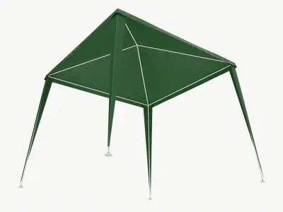 Garden Gazebo 01 3D model