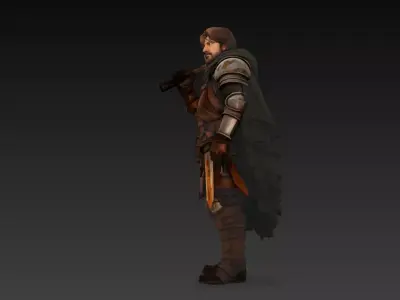 herrero personaje de fantasia  3D print model