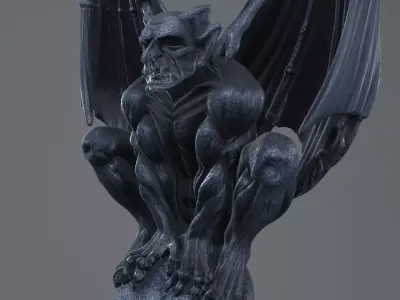 lucifer statue 3D model
