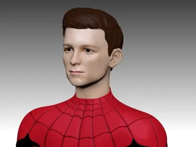 Spiderman TOM HOLLAND  Avengers 3D print model