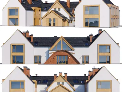 Holiday House 3D model