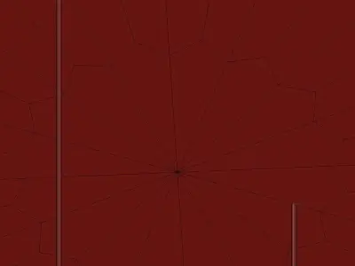 LEGIER pendant lamp with four balls hanging from it 3D model