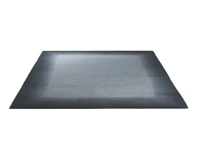 Bamboo  Wool Border Charcoal 3D model