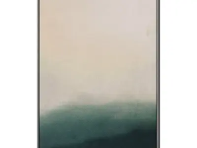 Set of 3 Abstract Paintings in Frames 3D model 10