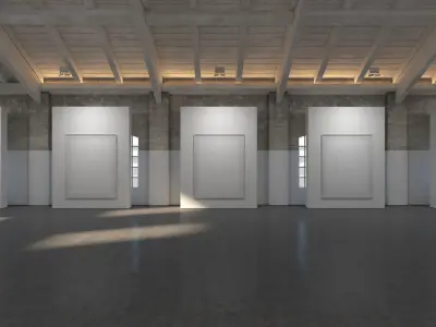 Art Gallery 007 3D model