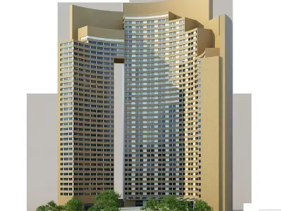 Town Buildings Pack 3D model