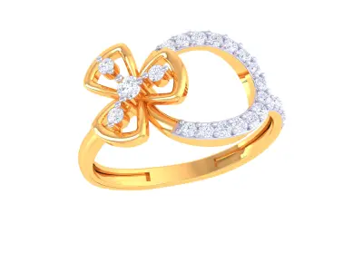  Women Ring MTL 3dm STL OBJ FBX Details 3D print model 62