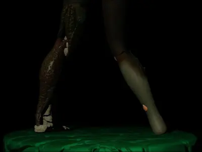 Decomposed Zombie 3D print model